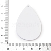 Printed Opaque Acrylic Pendants FIND-K017-16F-3