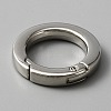 Zinc Alloy Spring Gate Rings FIND-TAC0017-19B-P-2