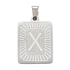 Non-Tarnish 304 Stainless Steel Pendants STAS-K216-48X-P-1