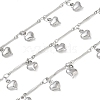 Rack Plating 304 Stainless Steel Bar link chain CHS-N009-02P-1