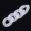 Transparent Frosted Acrylic Linking Rings FACR-N004-006-3