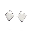 Tarnish Resistant 201 Stainless Steel Charms X-STAS-F039-85-P-2