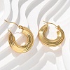 304 Stainless Steel Hoop Earrings for Women EJEW-L296-041G-3