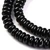 Natural Black Agate(Dyed & Heated) Beads Strands G-G177-F01-01-4