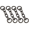 4Pcs Aluminum Cable Chain Bag Extension Chains DIY-DR0002-59C-1