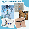 20Pcs Mixed Gemstone European Dangle Charms FIND-PH0020-43-6
