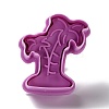 Summer Beach Themed PET Plastic Cookie Cutters DIY-K056-04-2