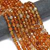 Natural Red Agate Beads Strands G-K389-A08-01-2