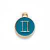 Alloy Enamel Pendants ENAM-S124-01A-05I-2