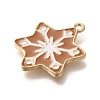 Christmas Theme Alloy Enamel Pendants ENAM-Q509-01KCG-13-2