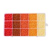 DIY 15 Grids ABS Plastic & Glass Seed Beads Jewelry Making Finding Beads Kits DIY-G119-02C-1