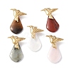 Natural Mixed Gemstone Pendants G-I343-01-1