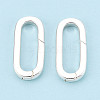 Brass Spring Gate Rings KK-WH20009-01S-1