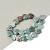 Natural Chrysocolla Beads Strands G-D316-B01-1