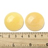 Natural Yellow Jade Cabochons G-C115-02B-31-3