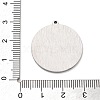 304 Stainless Steel Pendants STAS-Q002-05P-3