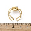 304 Stainless Steel Cuff Rings for Women RJEW-D302-03G-07-3