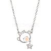 Constellation Rhinestone Pendant Necklace PW-WG94542-11-1