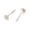 Rack Plating Iron Ear Studs Findings LS-IFIN-M029-06P-NR-3
