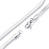 304 Stainless Steel Herringbone Chains Necklace for Men NJEW-N050-A07-3-40P-2