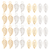 DICOSMETIC 120Pcs 4 Style Brass Charms KK-DC0001-17-1