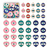 Craftdady 44Pcs 11 Style Rack Plating Alloy Enamel Pendants FIND-CD0001-37-1