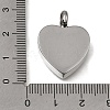 304 Stainless Steel Pendants SA-CBAA2E4-04B-P-3
