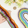 16 Strands 16 Colors Glass Beads Strands EGLA-PA0001-37B-3