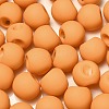 Rubberized Acrylic Beads OACR-G012-05J-3