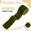 Velvet Frayed Fringe Ribbon OCOR-WH0082-485A-3