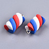 Handmade Polymer Clay Charms X-CLAY-T016-83I-3