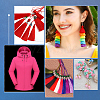 100Pcs 10 Styles Tibetan Style Alloy Beads Cone FIND-SP0001-68-6