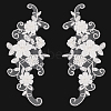 Polyester Ornament Accessories PATC-WH0008-103-7