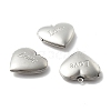 Tarnish Resistant 304 Stainless Steel Diffuser Locket Pendants STAS-K002-06P-2