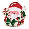 Christmas Theme Alloy Enamel Brooches JEWB-S022-03D-1