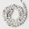 Natural Quartz Beads Strands X-G-T129-11-6mm-2