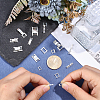 6 Styles Brass Watch Band Clasps KK-BBC0024-21S-3