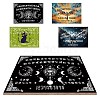 Printed Wood Pendulum Dowsing Divination Board Set DJEW-WH0324-069-4