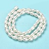 Natural Cultured Freshwater Pearl Beads Strands PEAR-E016-150-3