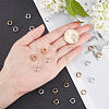 UNICRAFTALE 2 Colors 20Pcs 304 Stainless Steel Beads FIND-UN0018-32-2