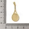 Brass Micro Pave Cubic Zirconia Pendants KK-S391-07G-02-3