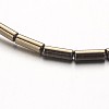 Electroplate Non-magnetic Synthetic Hematite Bead Strands G-F300-37A-06-1