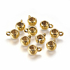 Tibetan Style Alloy Tube Bails LS-TIBEP-LFH251Y-AG-FF-1
