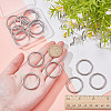 16Pcs 304 Stainless Steel Linking Rings STAS-AR0002-65A-P-3