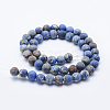 Natural Imperial Jasper Beads Strands G-K232-6mm-01C-2