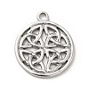 Non-Tarnish 201 Stainless Steel Pendants STAS-P312-12P-2