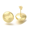 Rack Plating Brass Stud Earrrings EJEW-L097-06G-1