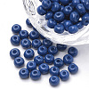 6/0 Baking Paint Glass Seed Beads SEED-Q025-4mm-N10-1