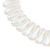 Electroplated Glass Pearl Beads Strands GL-CBA64F3-01A-2