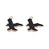 Halloween Theme Alloy Enamel Pendants PALLOY-N176-47-RS-1